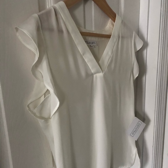 STELLA LUCE BLOUSE SZ S NWT - Picture 2 of 7